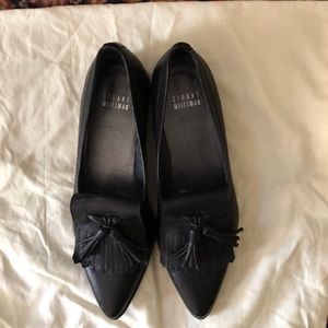Stuart Weitzman tassel flats